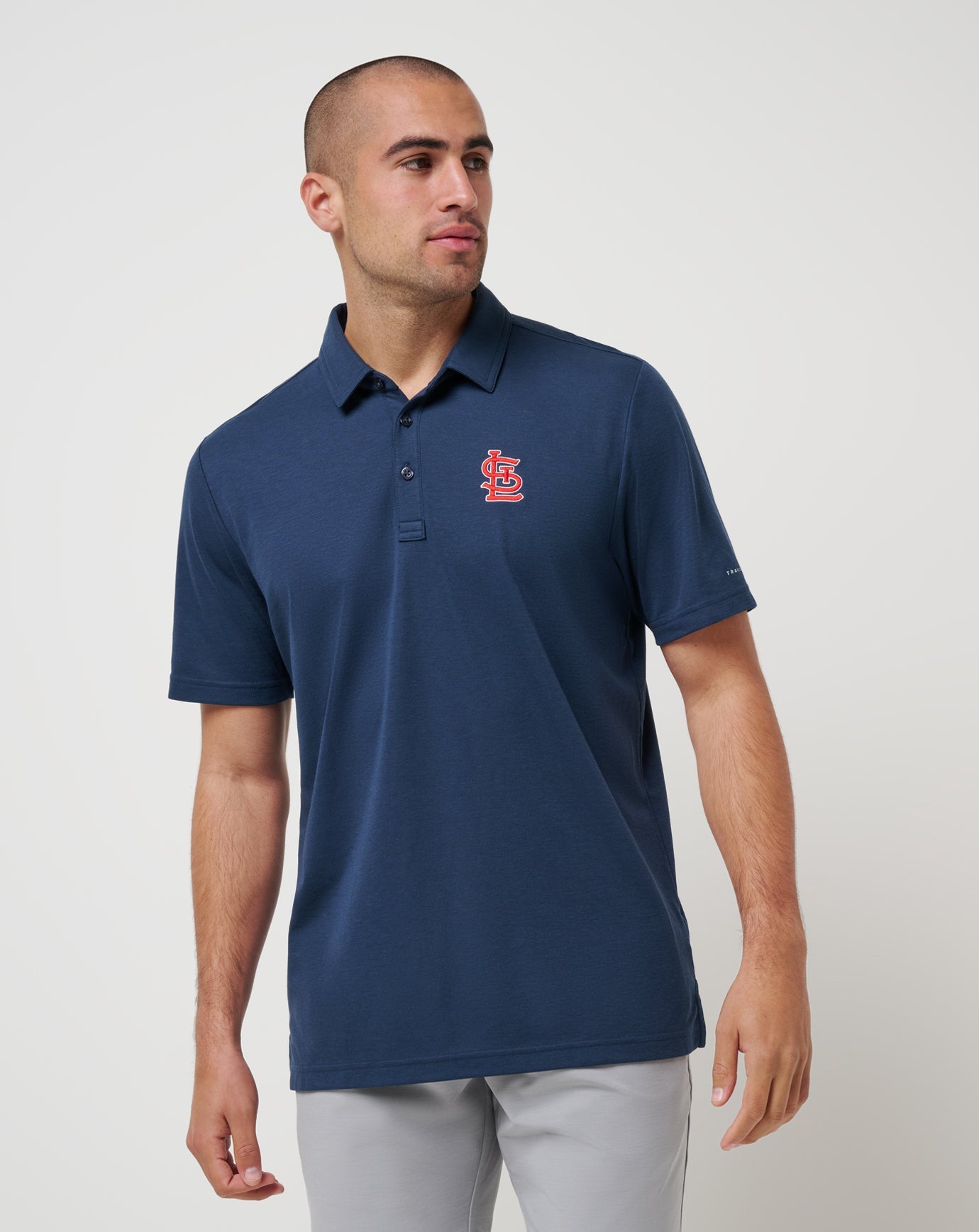 Travis Mathew Hot sale | St Louis Cardinals Playoff Pitch Polo