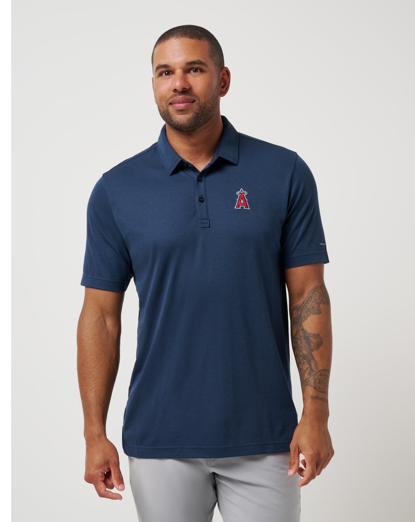 Travis Mathew Online | Los Angeles Angels Playoff Pitch Polo