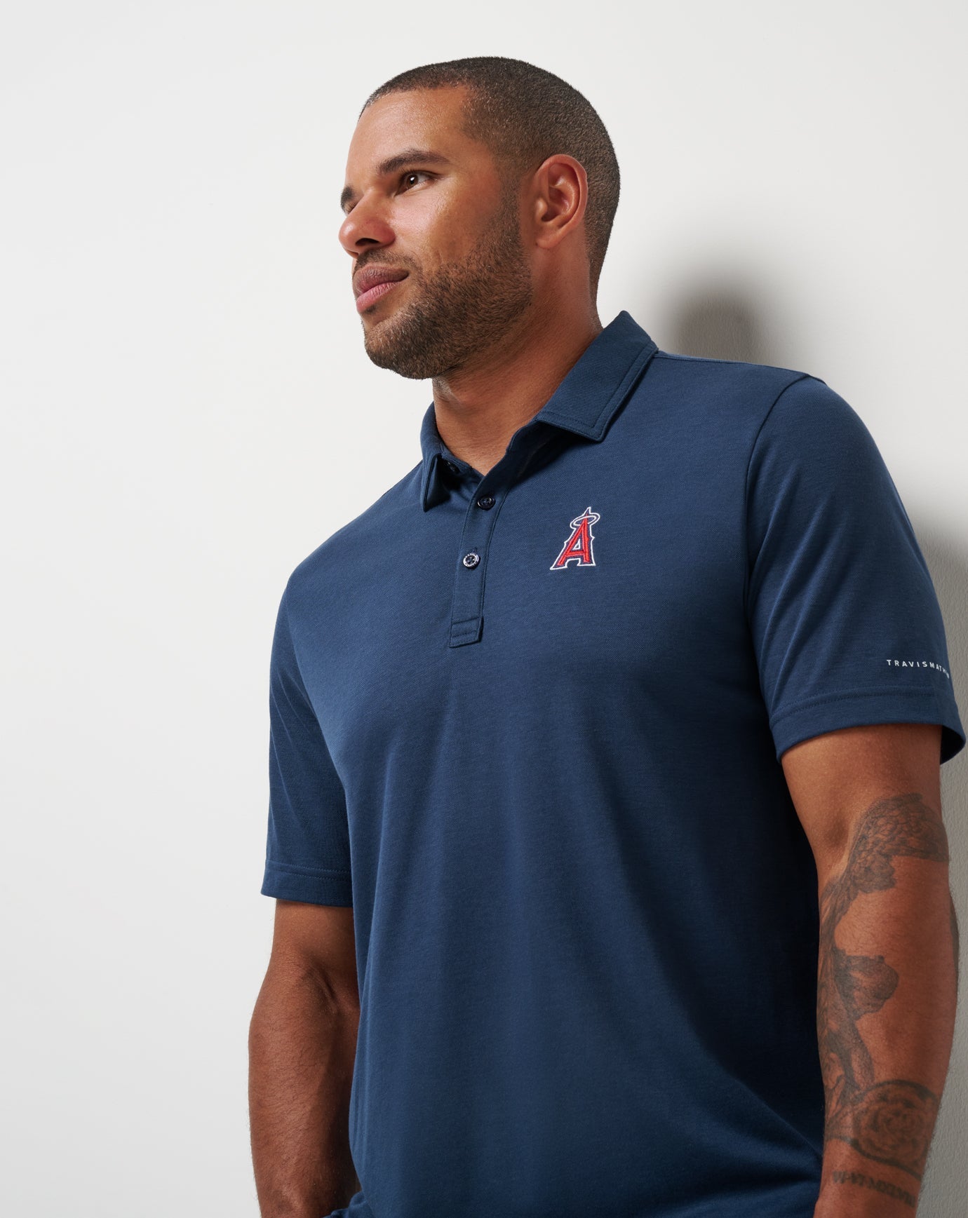 Travis Mathew Online | Los Angeles Angels Playoff Pitch Polo