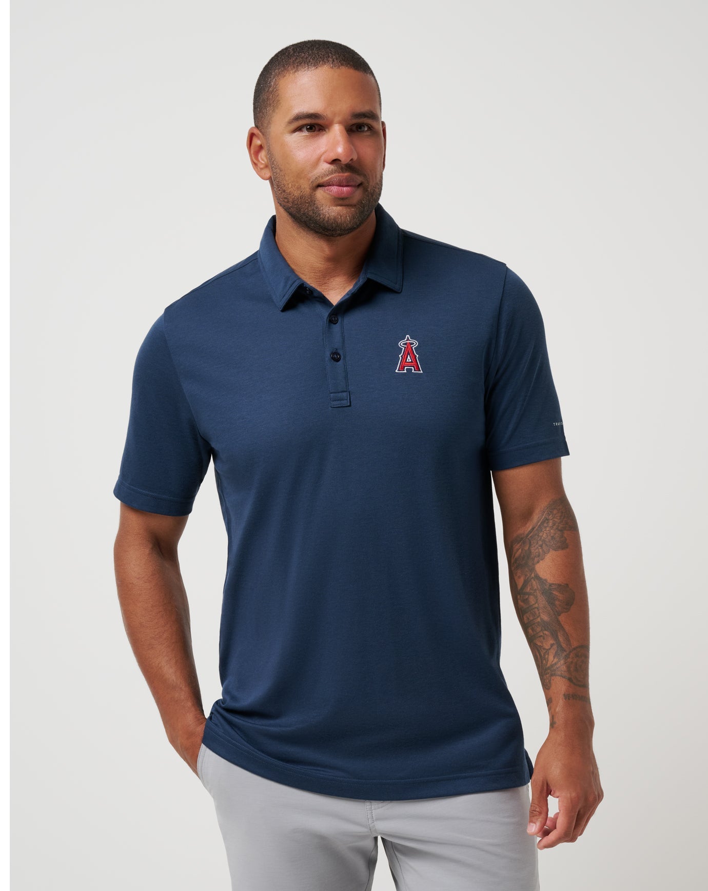 Travis Mathew Online | Los Angeles Angels Playoff Pitch Polo