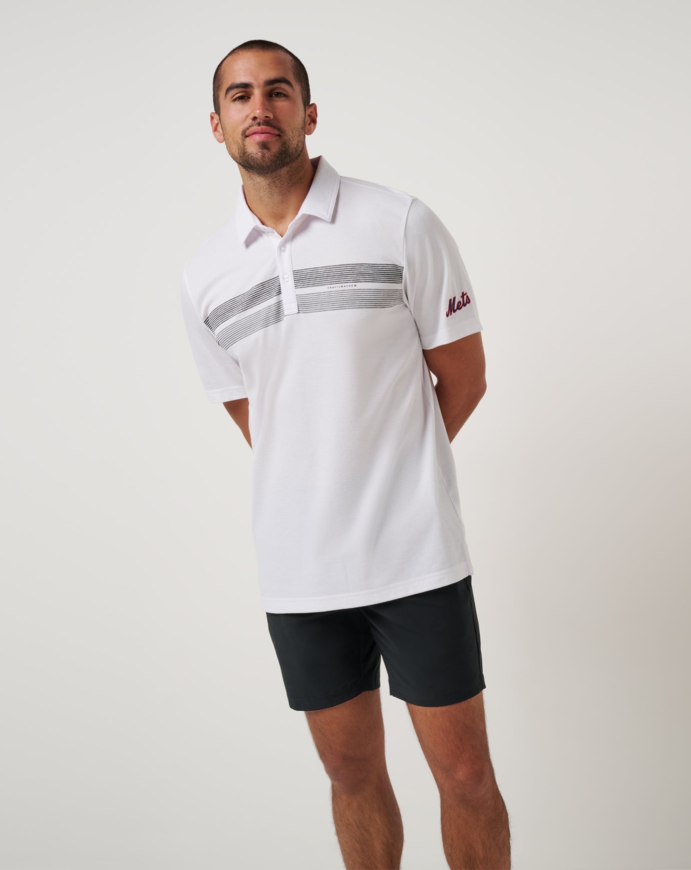 Travis Mathew Discount | New York Mets Top Recruit Polo