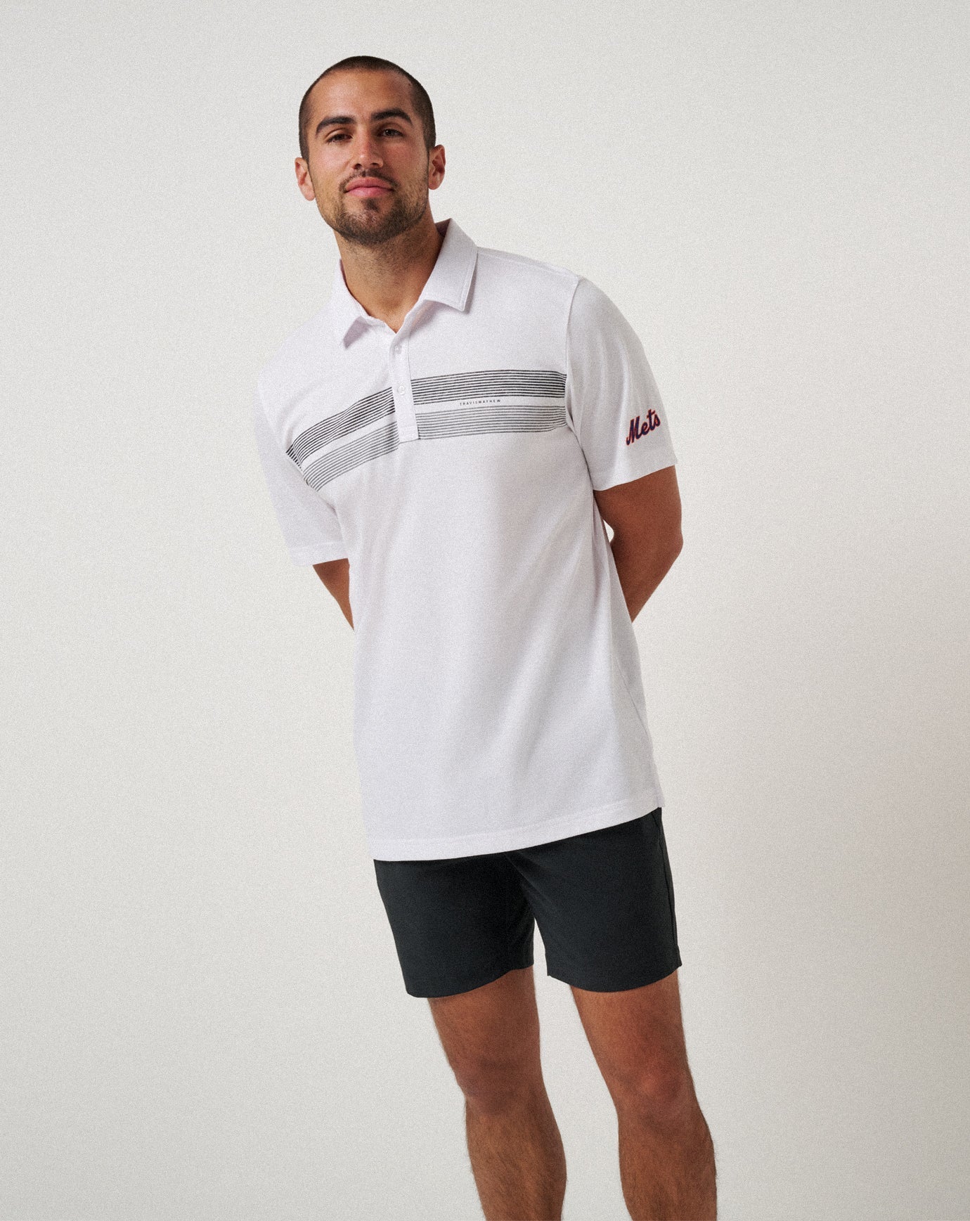 Travis Mathew Discount | New York Mets Top Recruit Polo