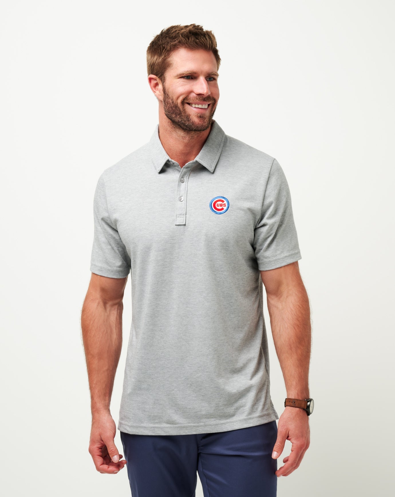 Travis Mathew Outlet | Chicago Cubs The Zinna Polo