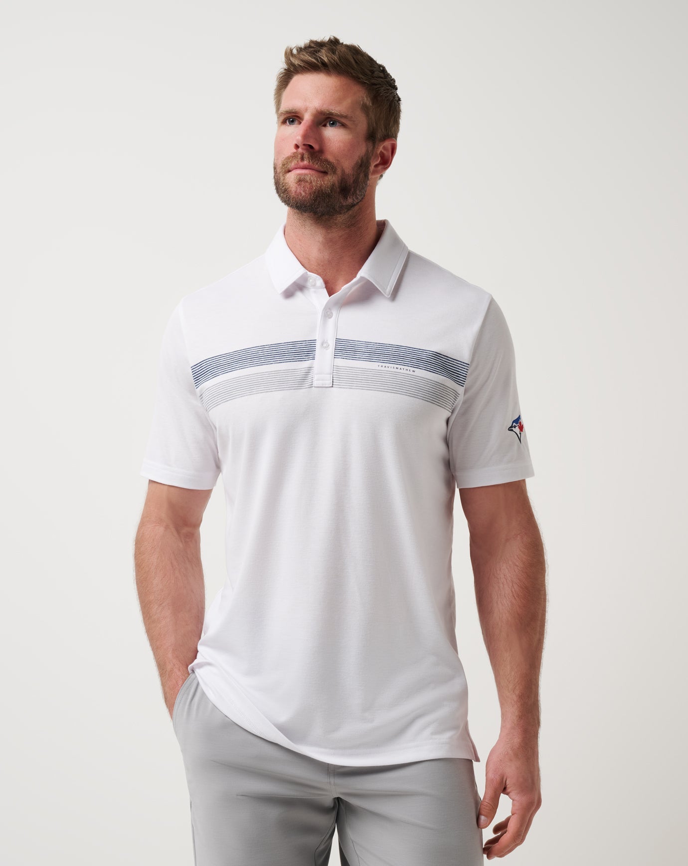 Travis Mathew New | Toronto Blue Jays Top Recruit Polo