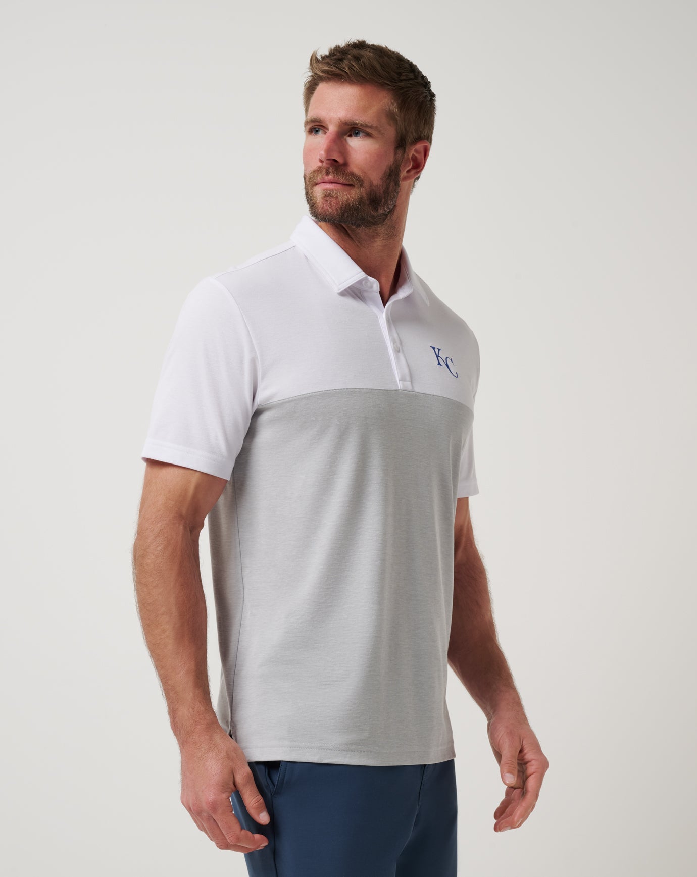 Travis Mathew Hot sale | Kansas City Royals Home Run Leader Polo
