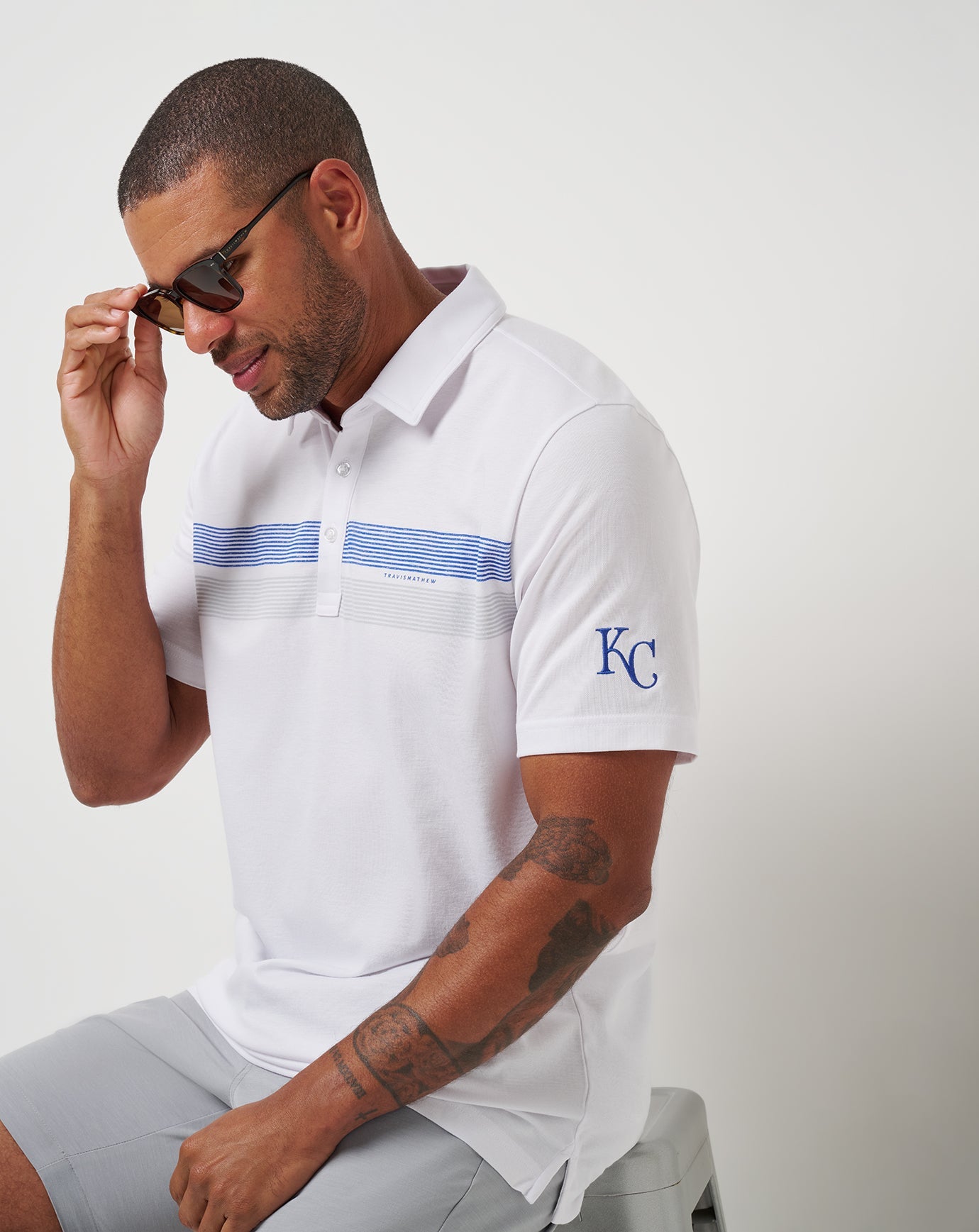 Travis Mathew For sale | Kansas City Royals Top Recruit Polo