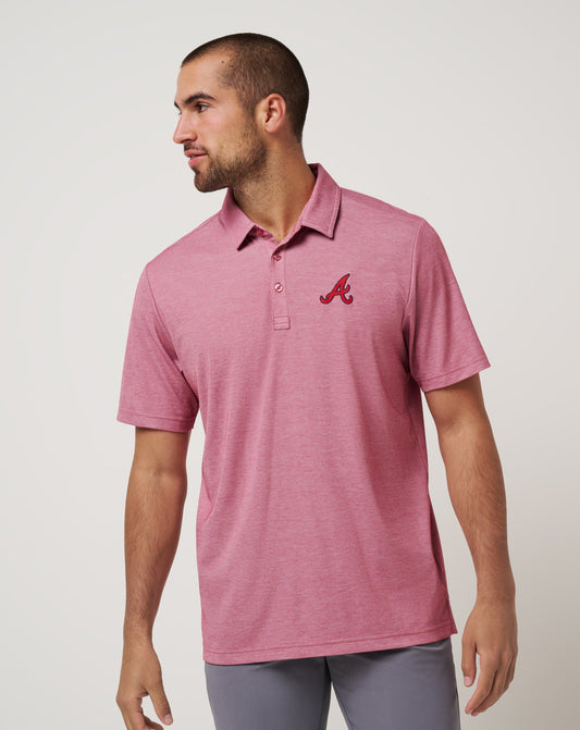 Travis Mathew Sale | Atlanta Braves Playoff Pitch Polo