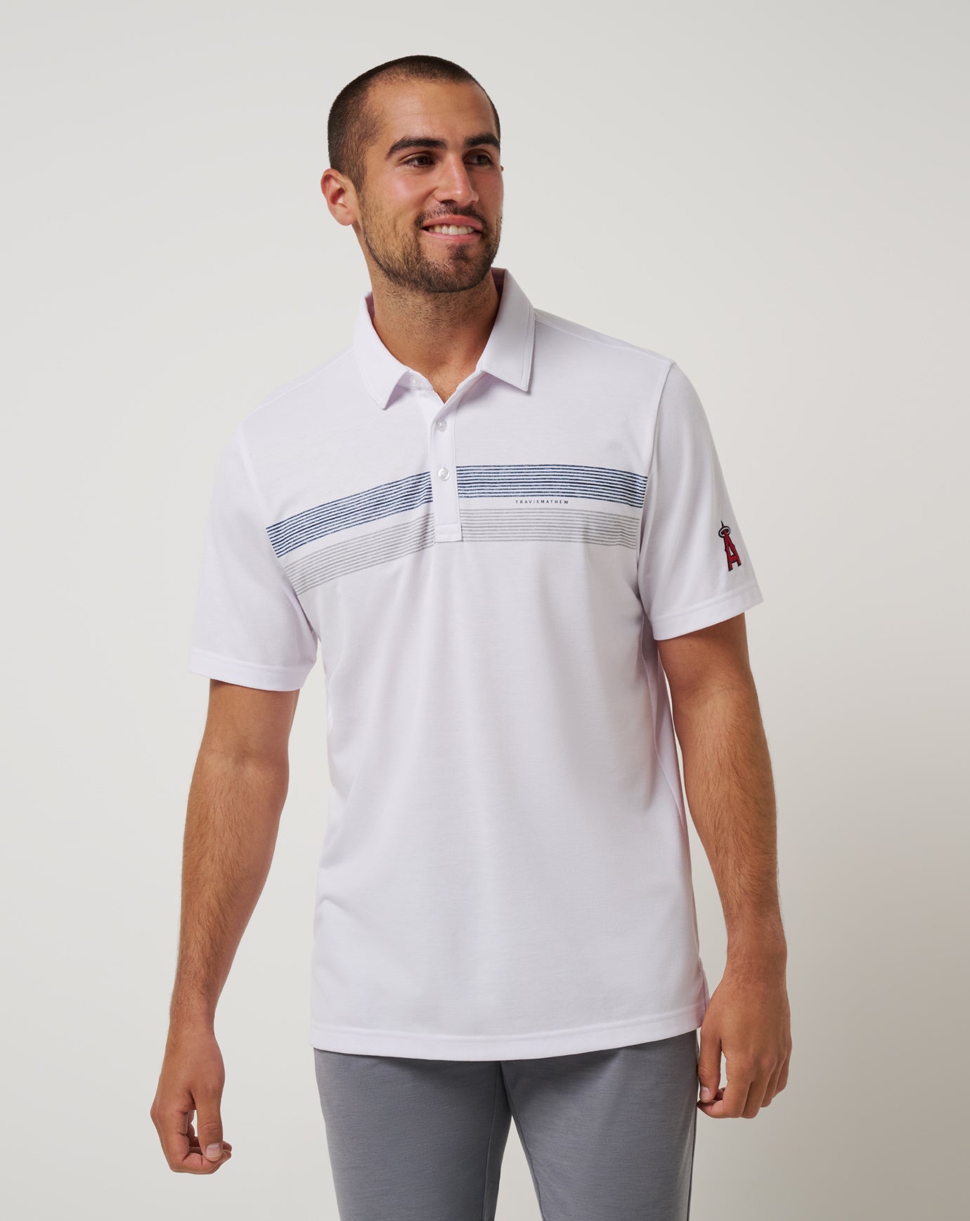 Travis Mathew On Sale | Los Angeles Angels Top Recruit Polo