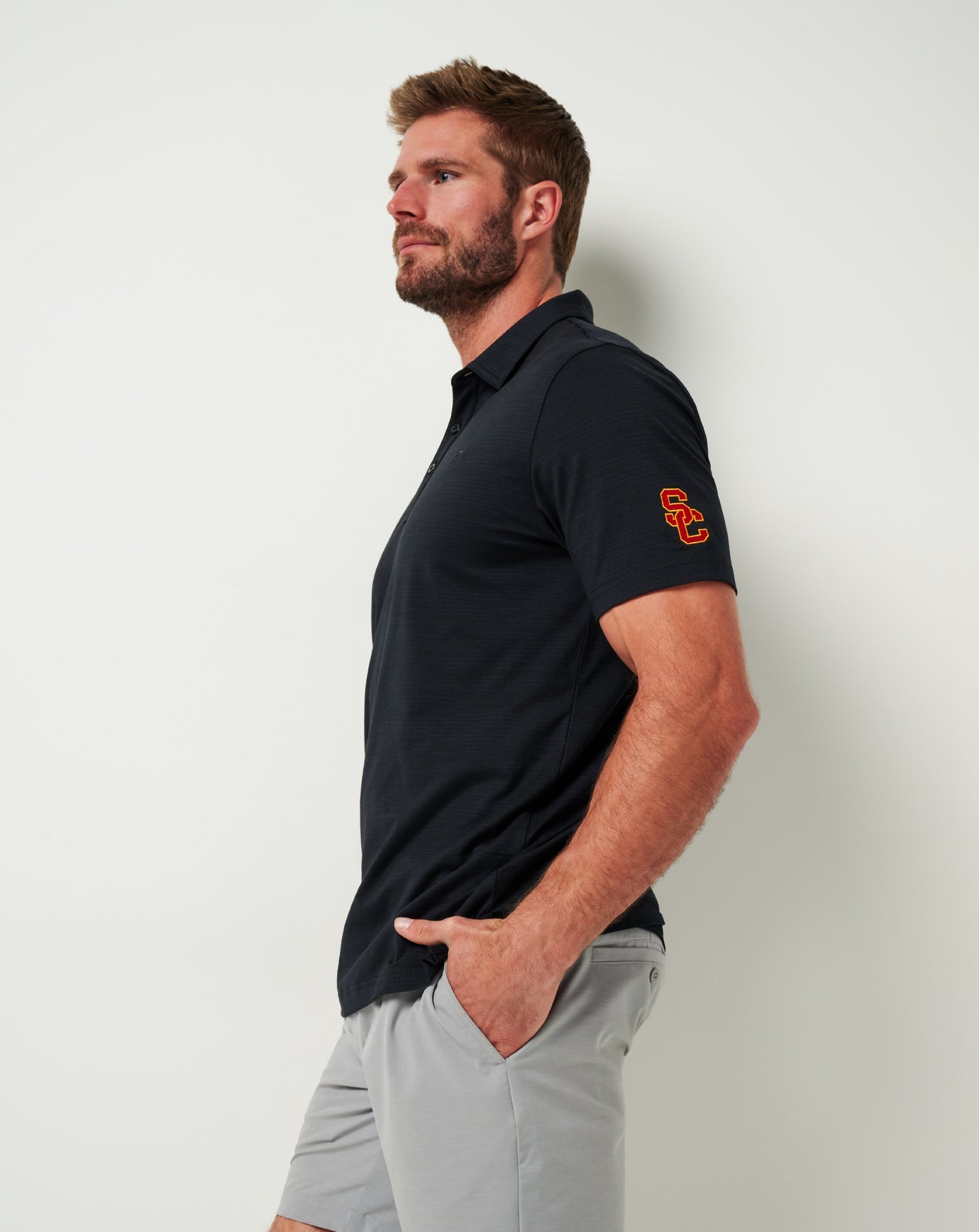 Travis Mathew | USC The Heater Polo