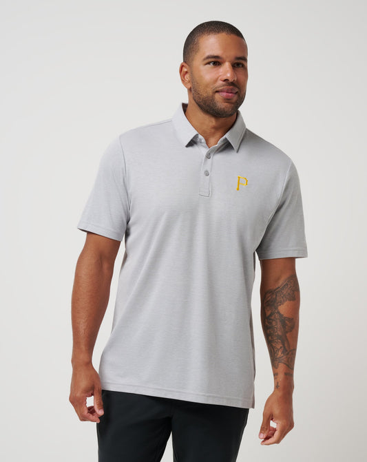 Travis Mathew Hot sale | Pittsburgh Pirates Playoff Pitch Polo