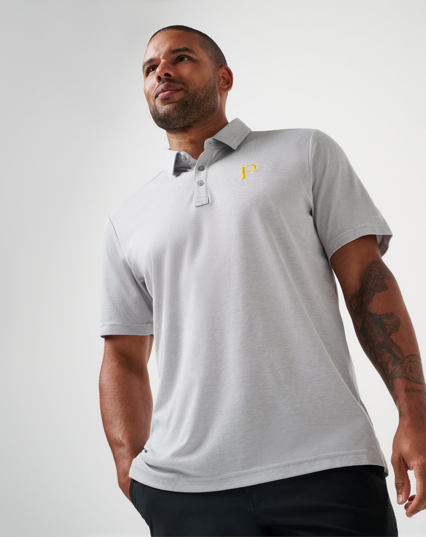 Travis Mathew Hot sale | Pittsburgh Pirates Playoff Pitch Polo