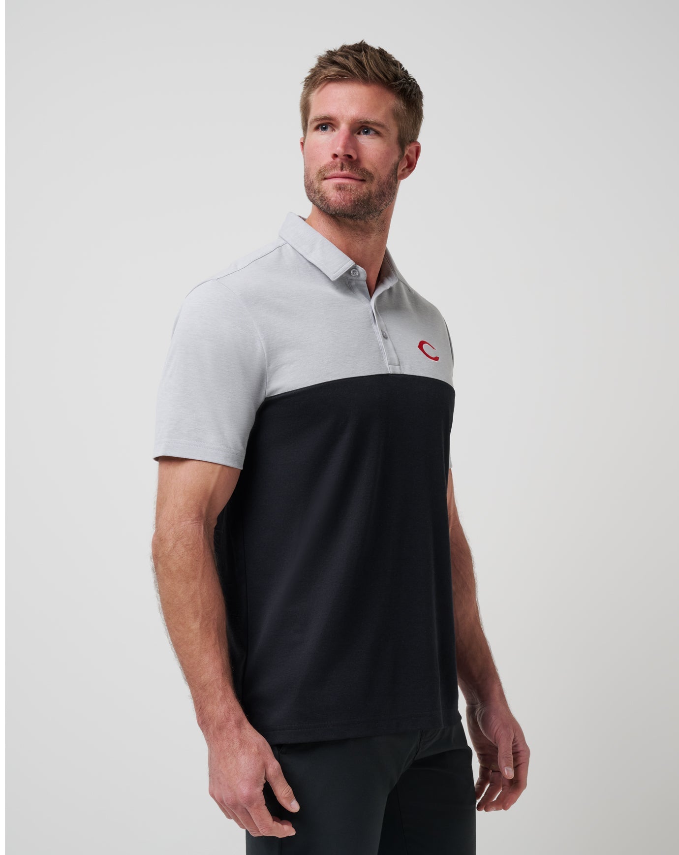 Travis Mathew Discount | Cincinnati Reds Home Run Leader Polo