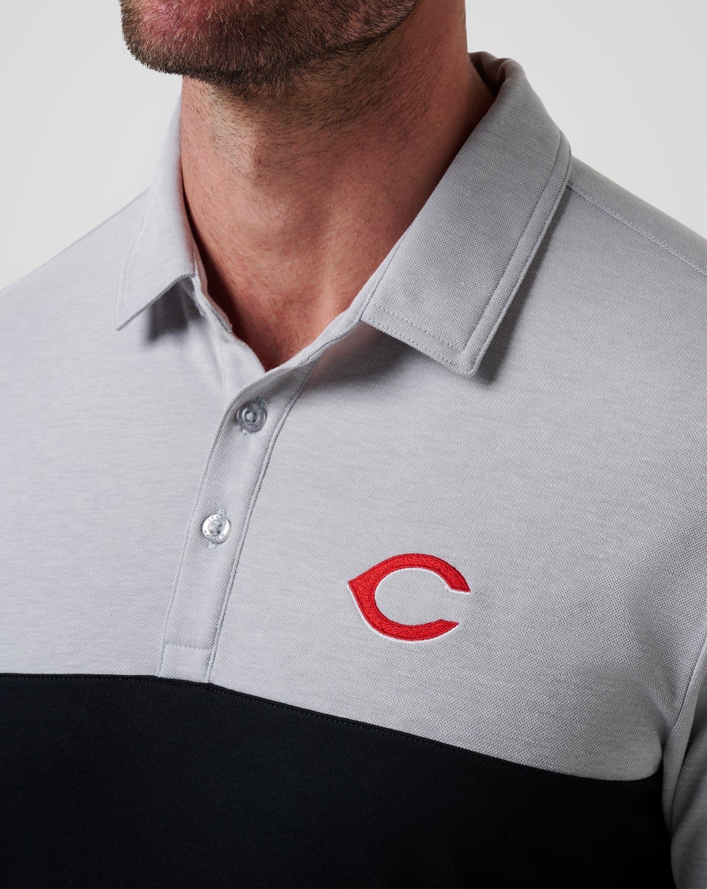Travis Mathew Discount | Cincinnati Reds Home Run Leader Polo