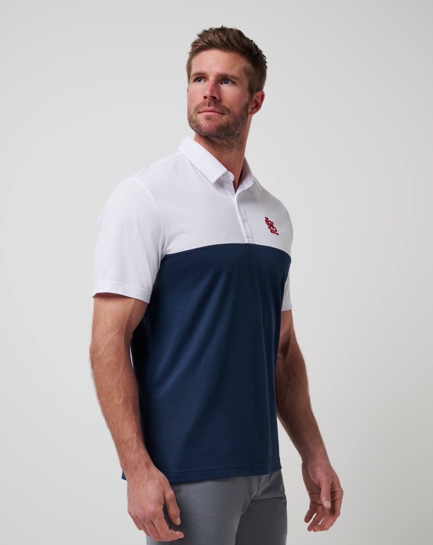 Travis Mathew On Sale | St Louis Cardinals Home Run Leader Polo