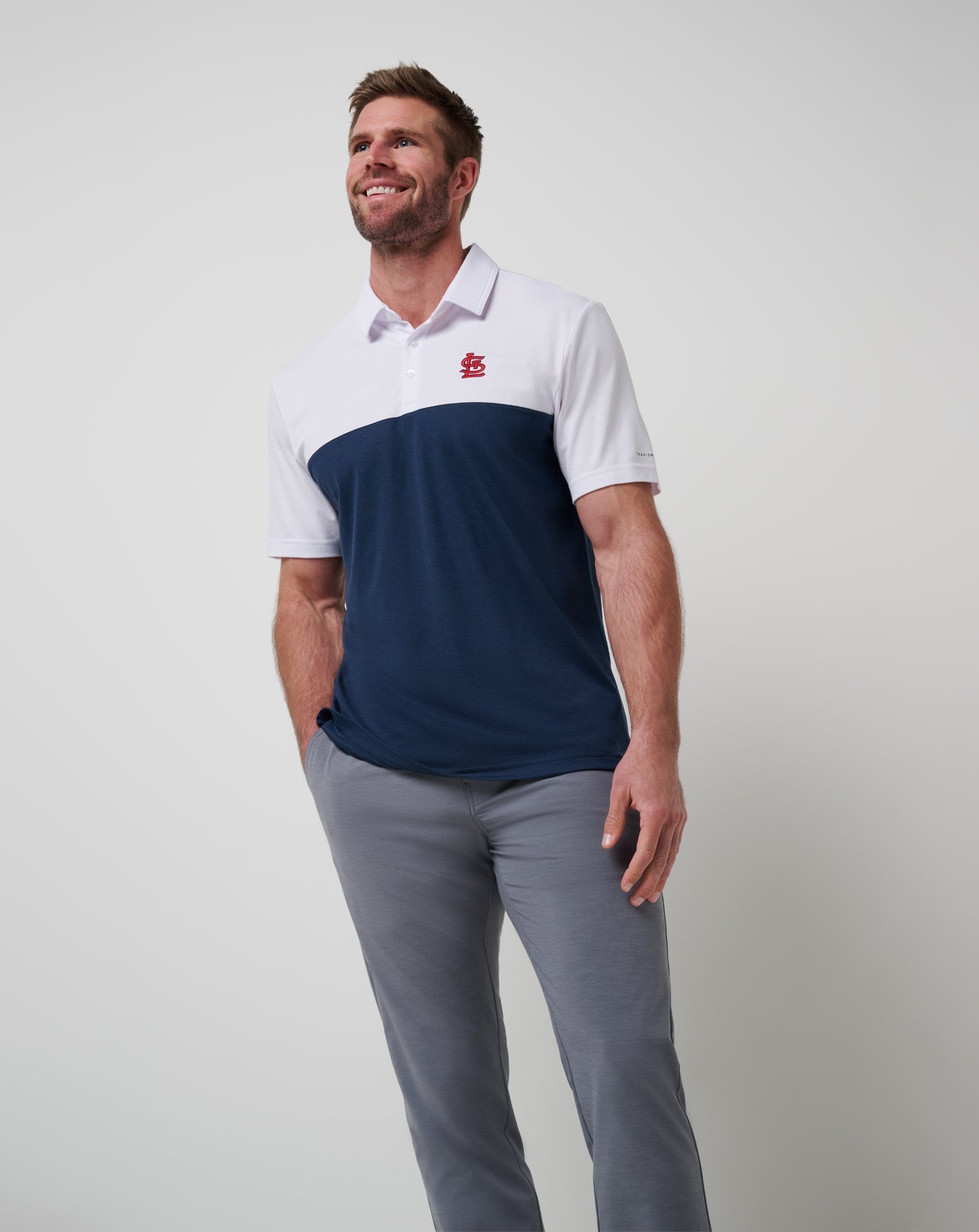 Travis Mathew On Sale | St Louis Cardinals Home Run Leader Polo