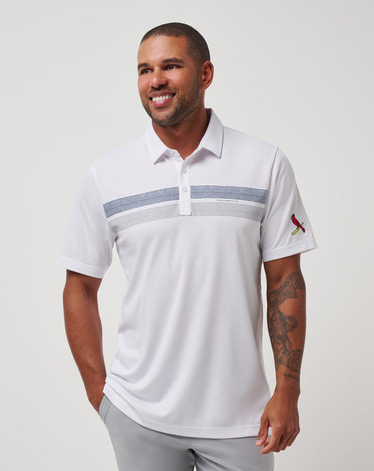 Travis Mathew For sale | St Louis Cardinals Top Recruit Polo