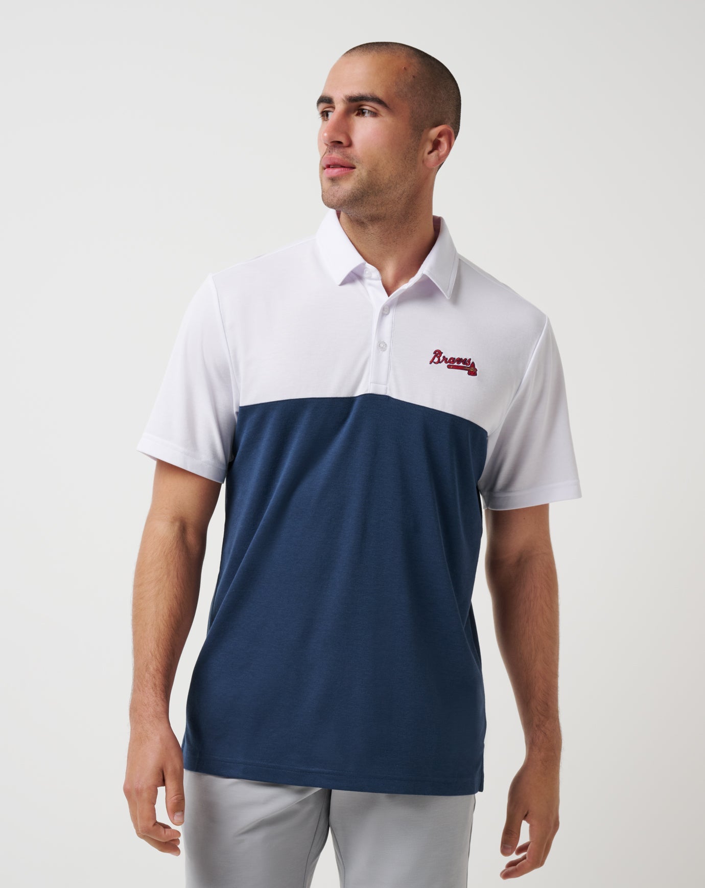 Travis Mathew US | Atlanta Braves Home Run Leader Polo