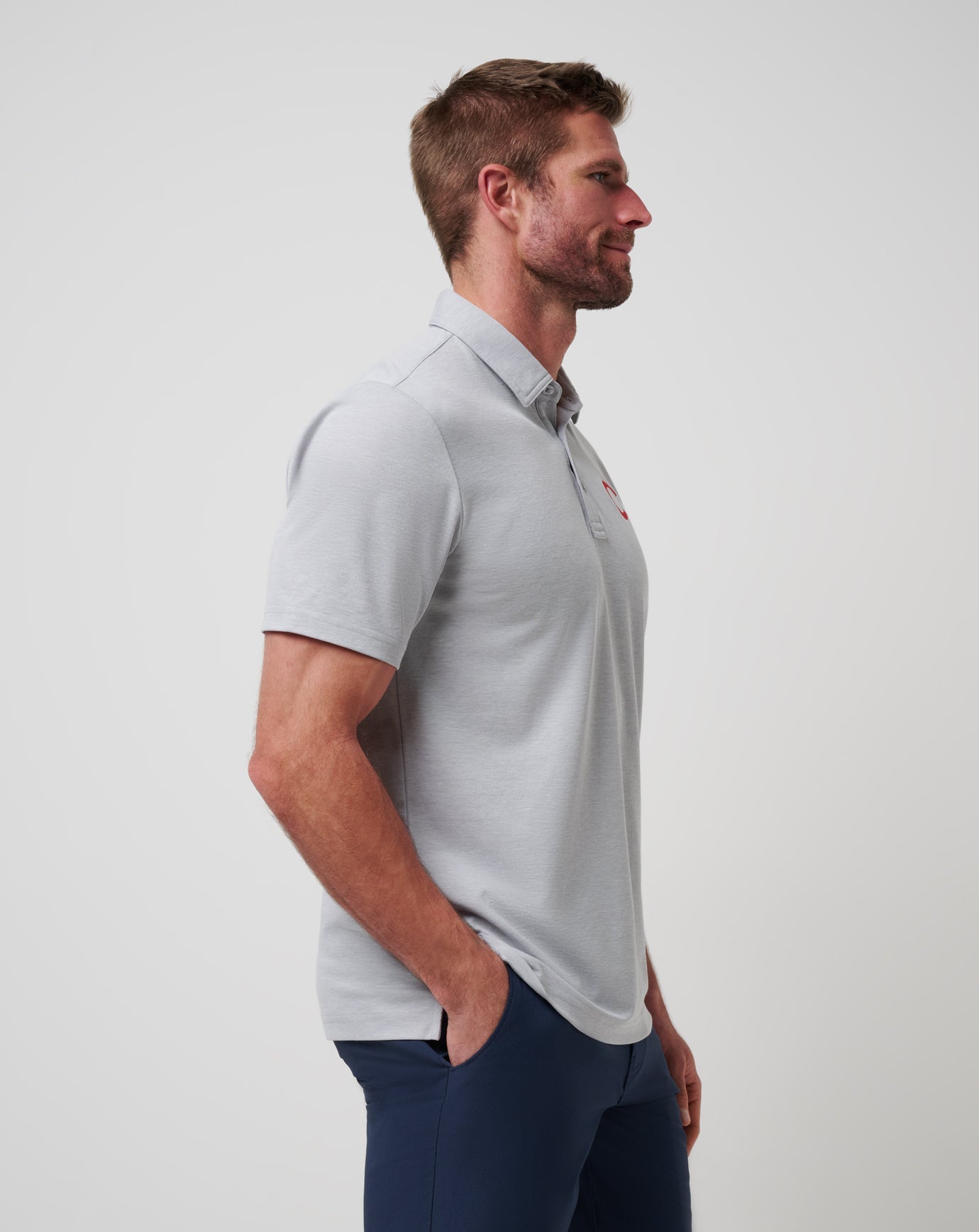 Travis Mathew For sale | Chicago Cubs Playoff Pitch Polo
