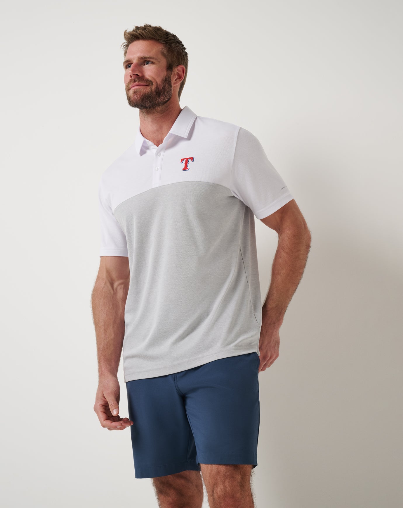 Travis Mathew | Texas Rangers Home Run Leader Polo