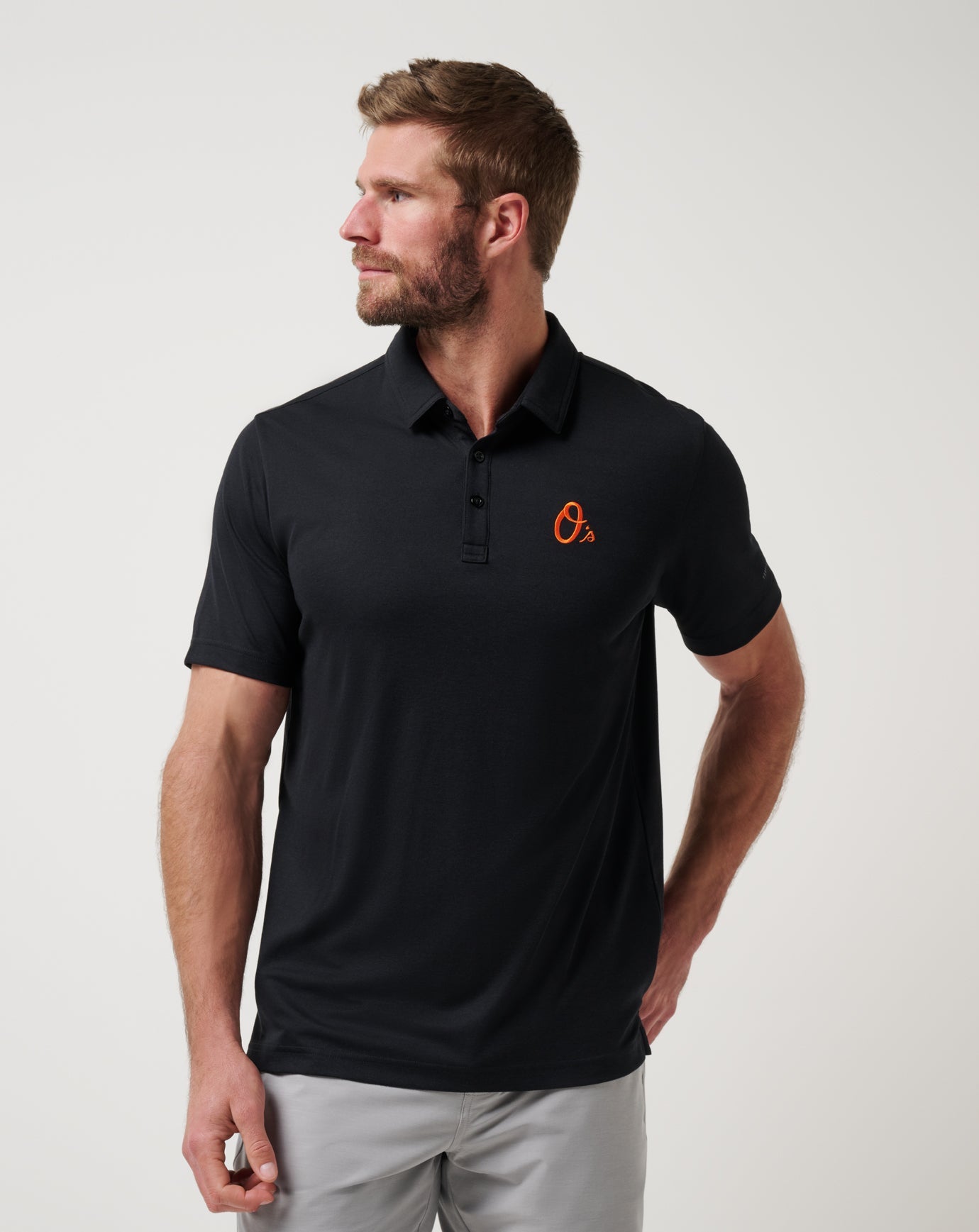 Travis Mathew New | Baltimore Orioles Playoff Pitch Polo