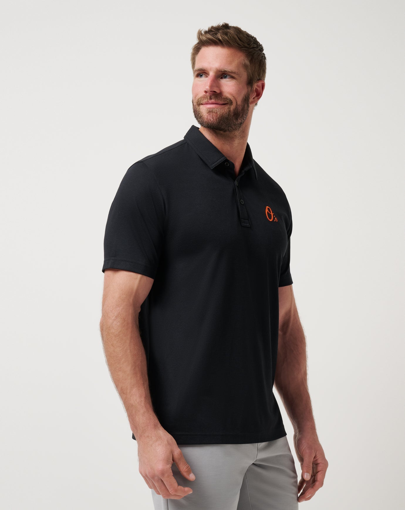 Travis Mathew New | Baltimore Orioles Playoff Pitch Polo