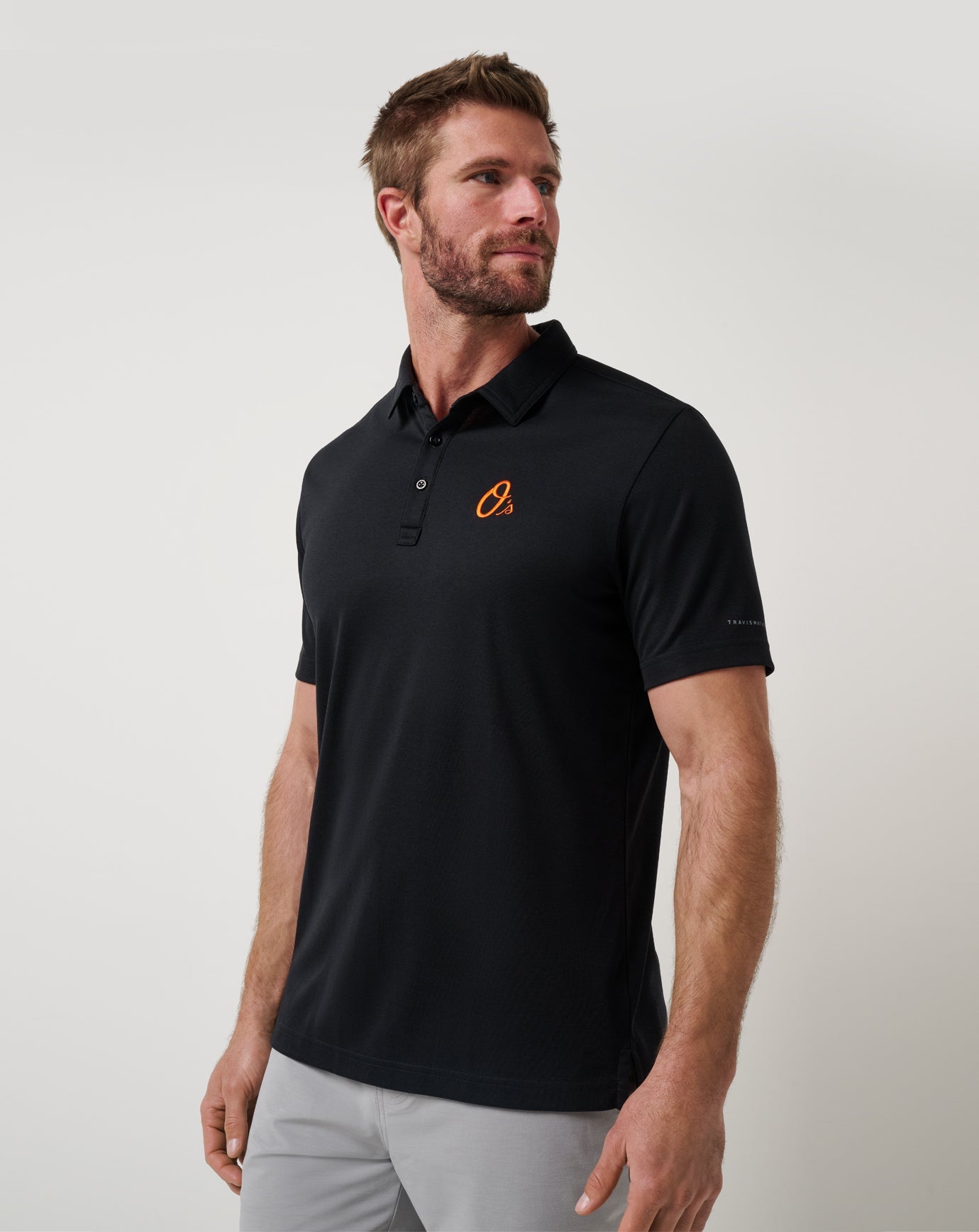Travis Mathew New | Baltimore Orioles Playoff Pitch Polo