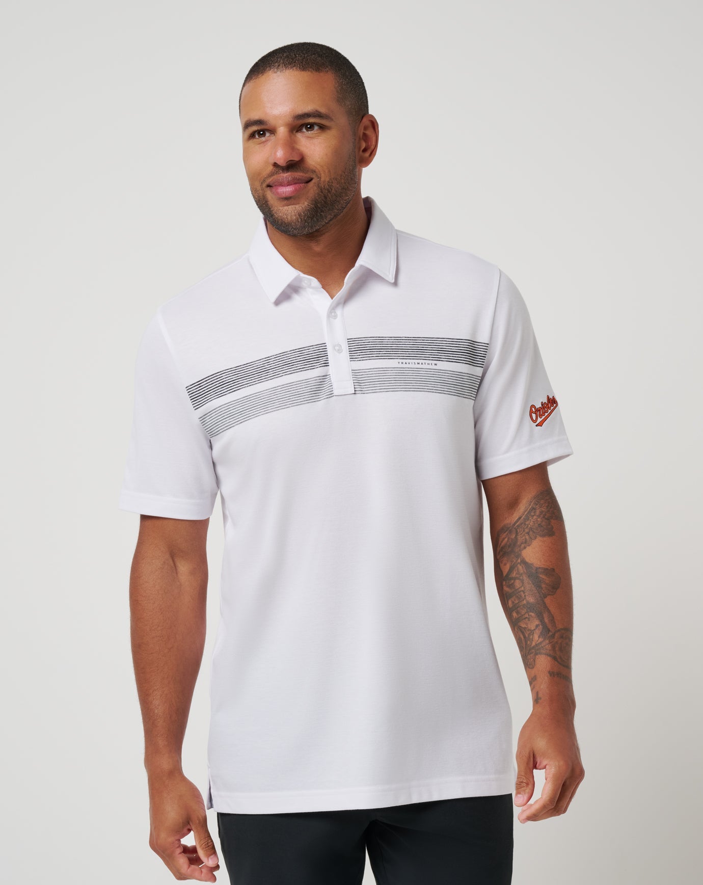 Travis Mathew Hot sale | Baltimore Orioles Top Recruit Polo