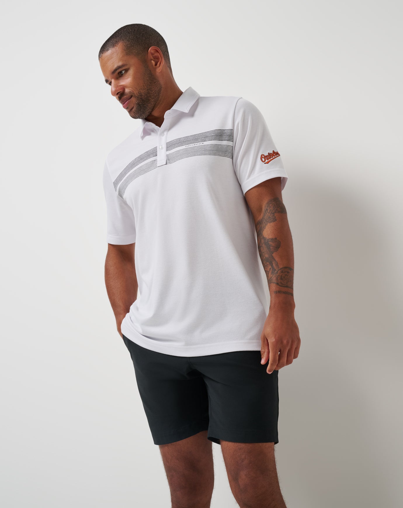 Travis Mathew Hot sale | Baltimore Orioles Top Recruit Polo