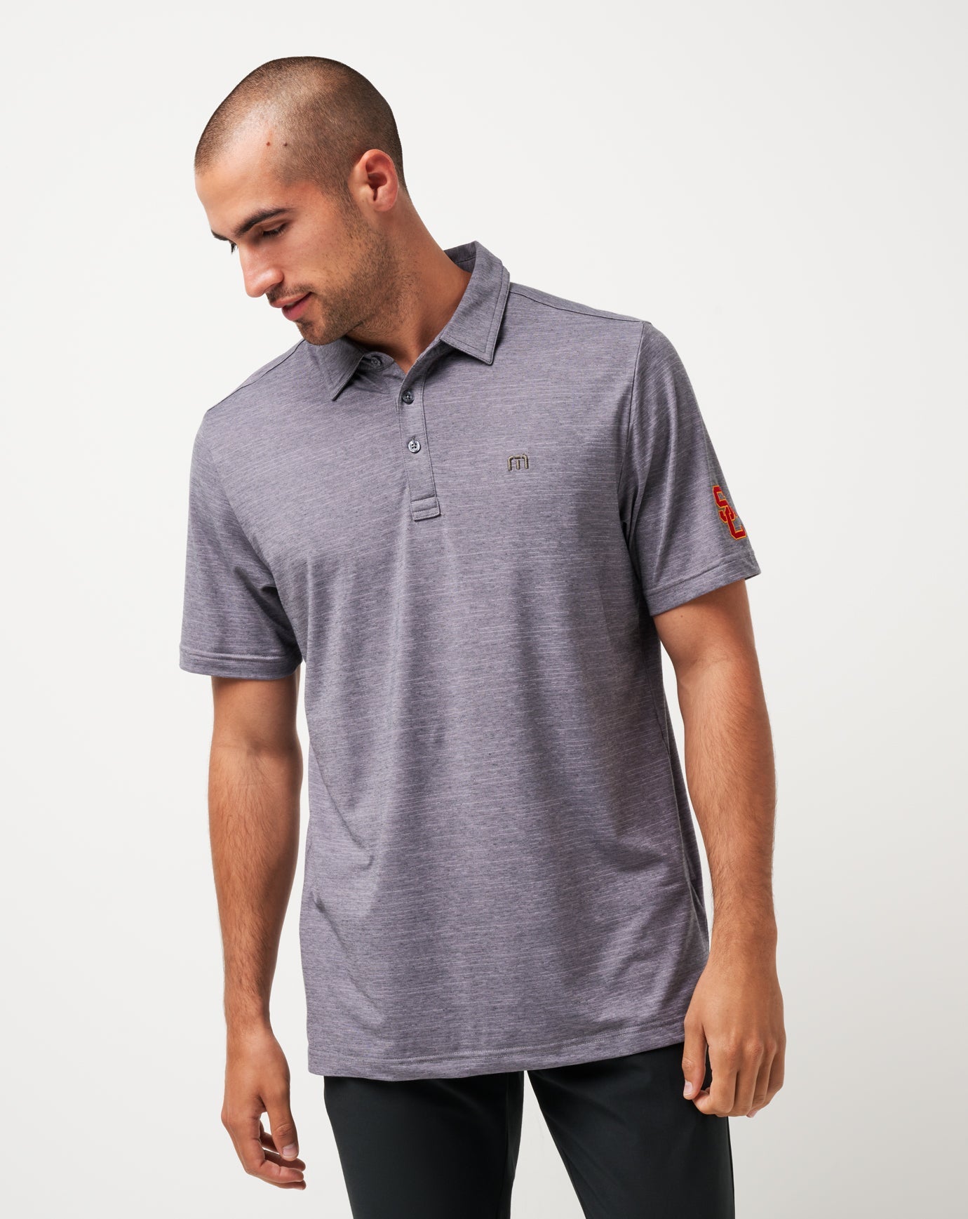 Travis Mathew For sale | USC The Heater Polo
