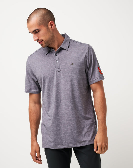 Travis Mathew For sale | USC The Heater Polo