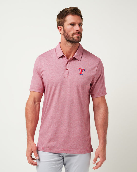 Travis Mathew | Texas Rangers The Zinna Polo