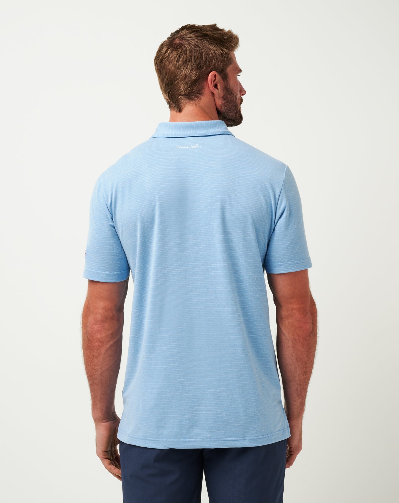 Travis Mathew Online | Texas Rangers The Heater Polo