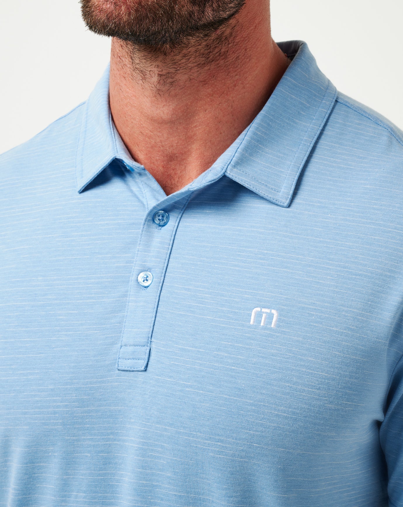 Travis Mathew Online | Texas Rangers The Heater Polo