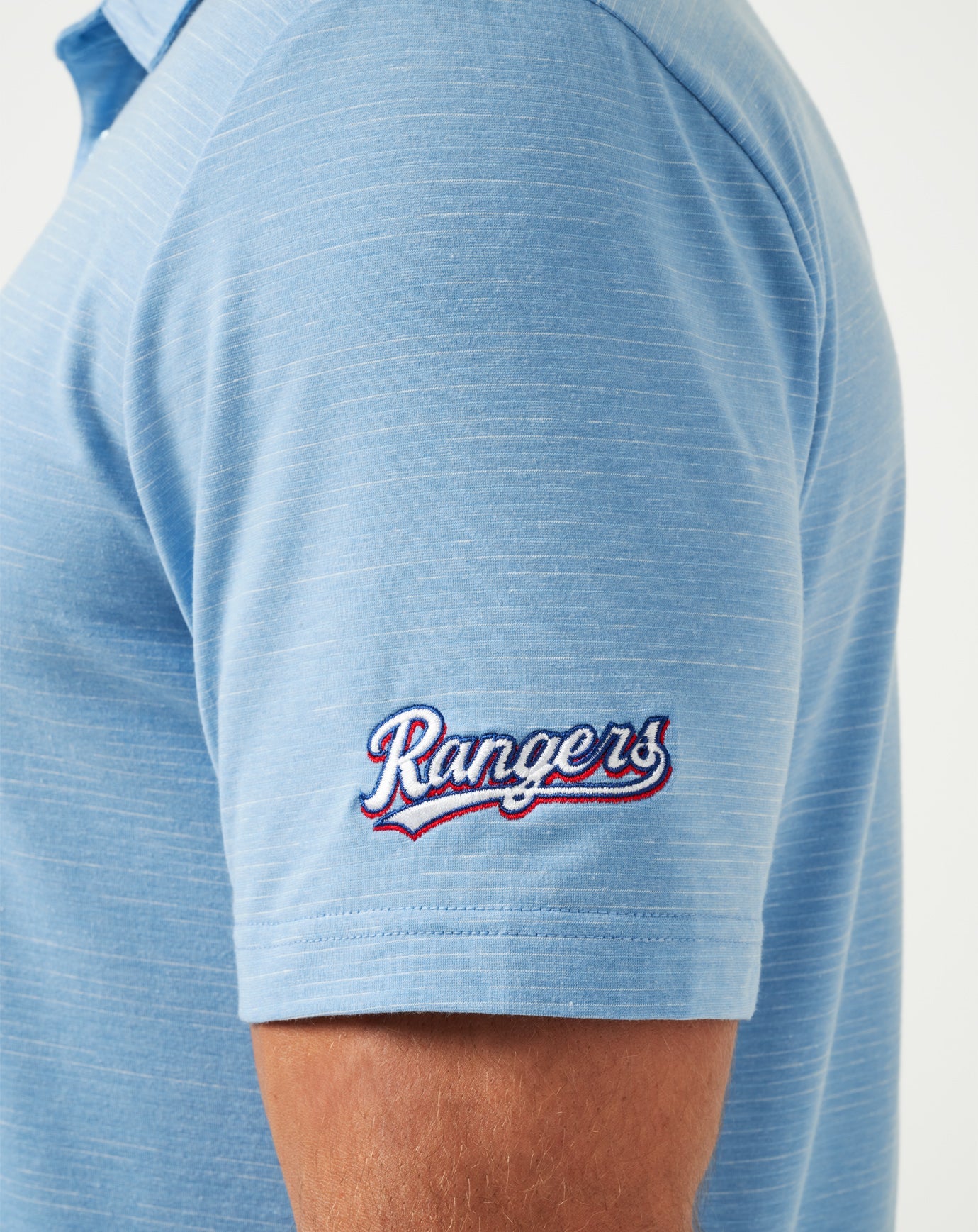 Travis Mathew Online | Texas Rangers The Heater Polo