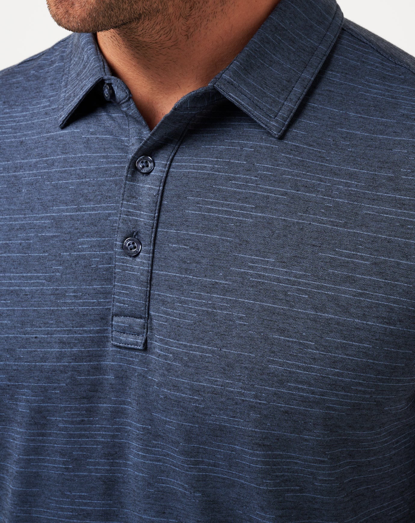 Travis Mathew Hot sale | Atlanta Braves The Heater Polo