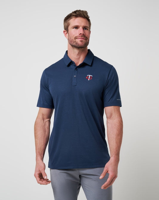 Travis Mathew Outlet | Minnesota Twins Playoff Pitch Polo
