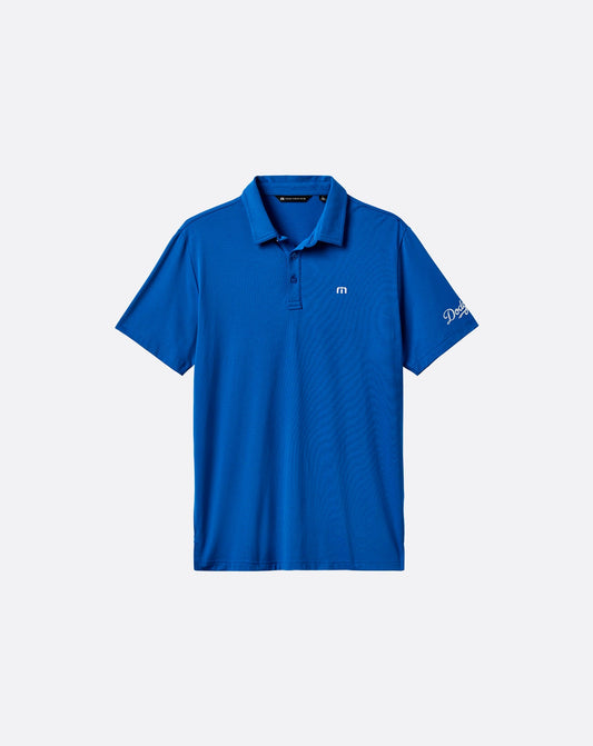 Travis Mathew New | Los Angeles Dodgers Club Rules Polo
