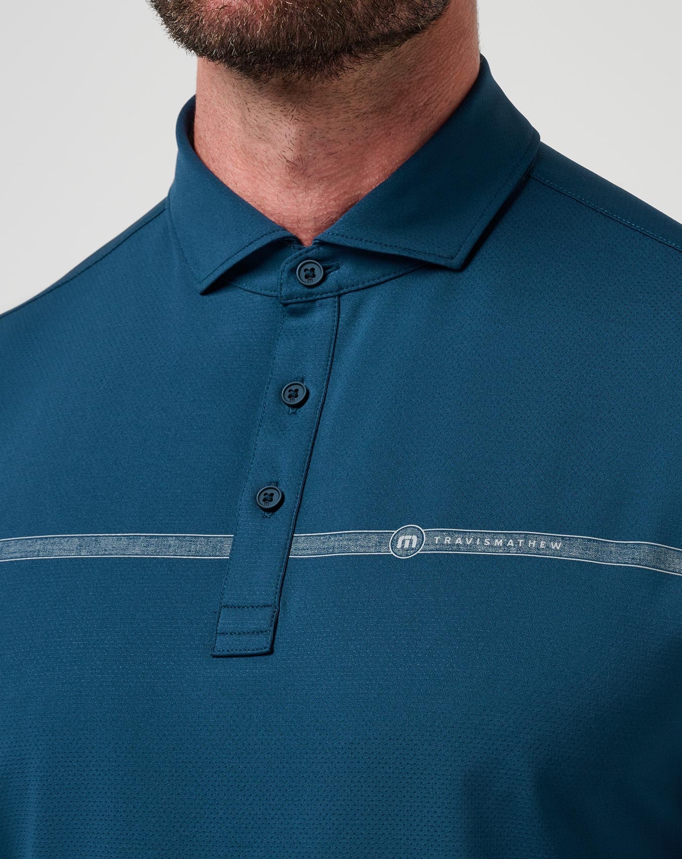 Travis Mathew Outlet | Heater Pro Chest Stripe Polo