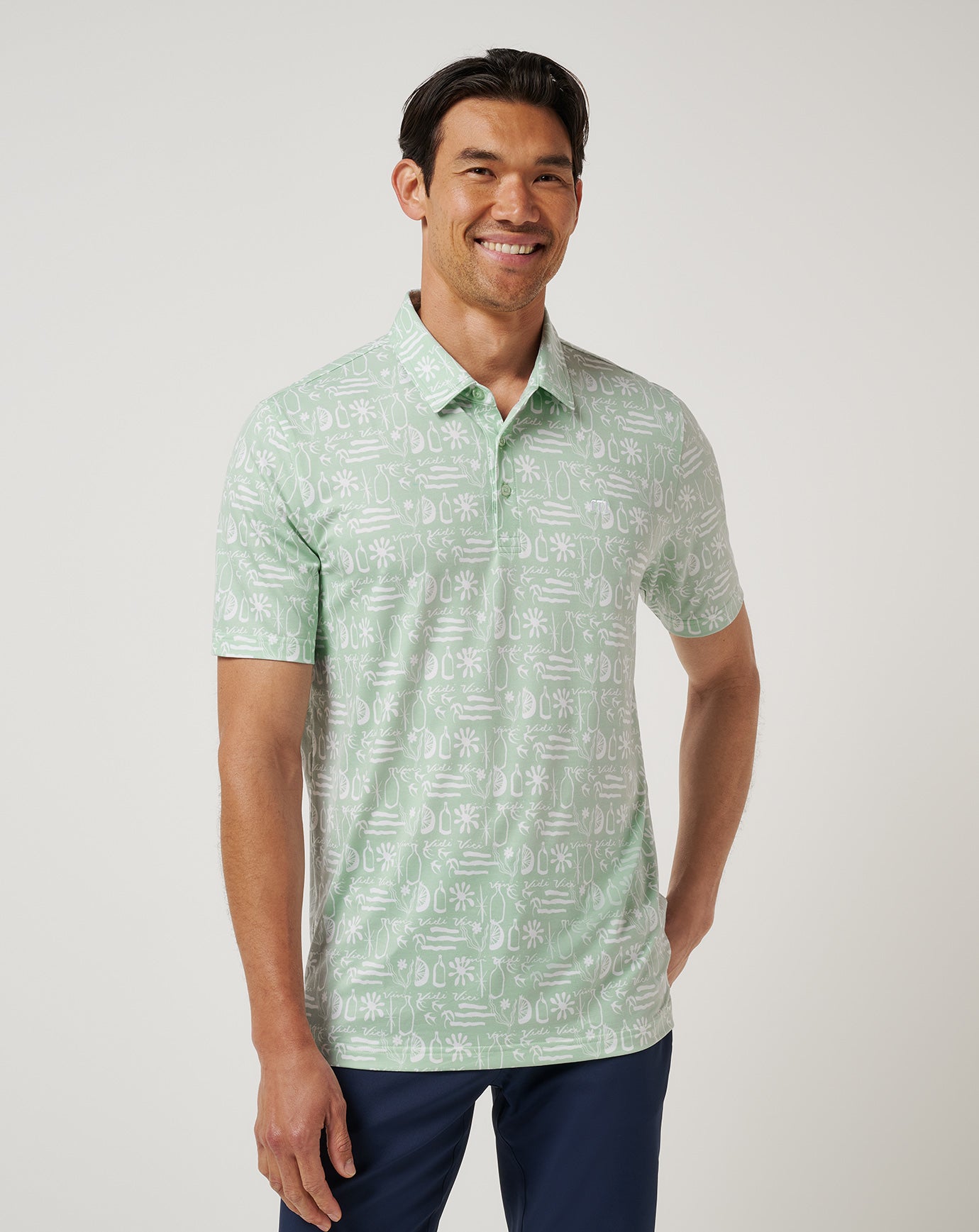 Travis Mathew New | Featherweight Cabana Polo
