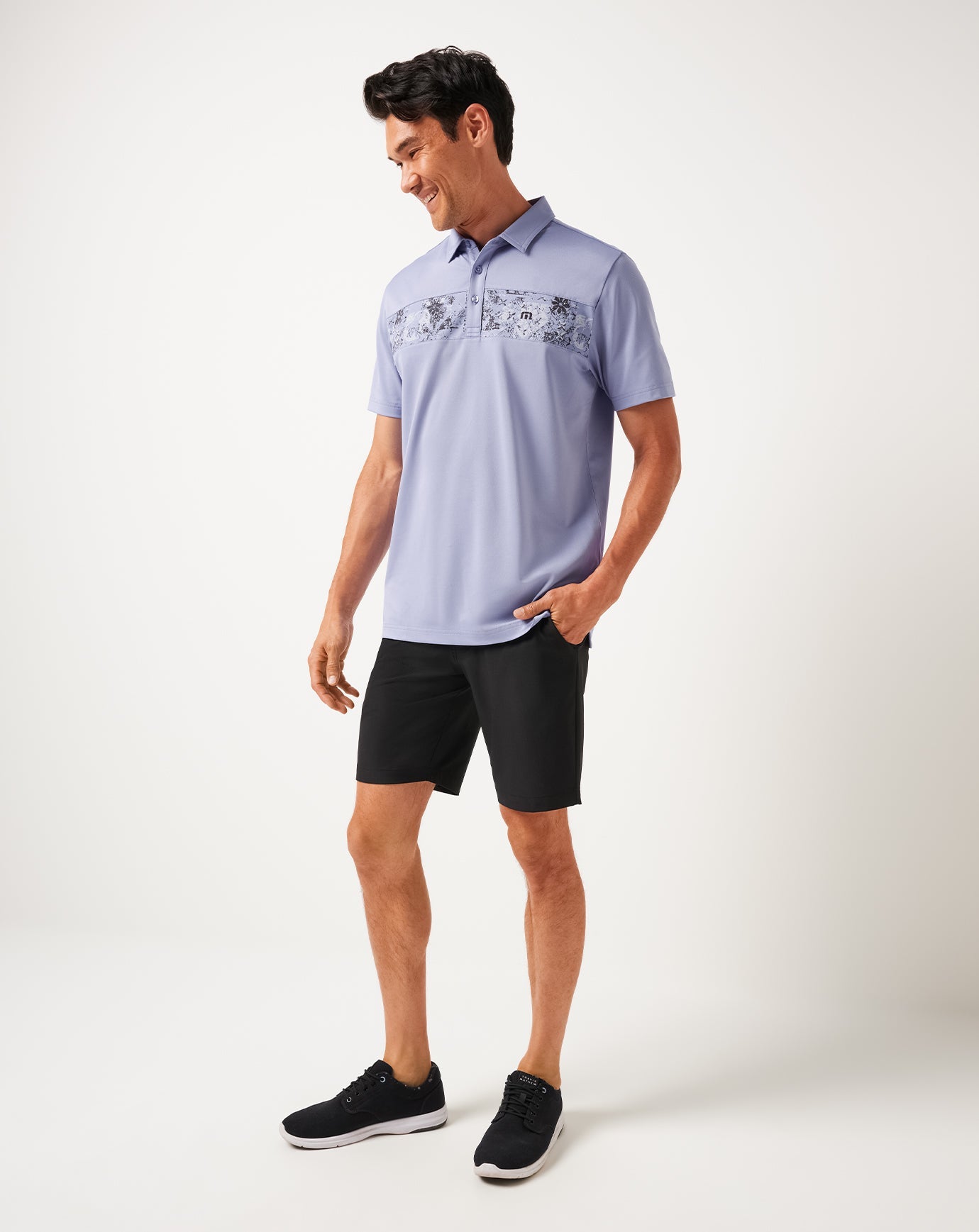 Travis Mathew Discount | Good Good Chest Stripe Polo