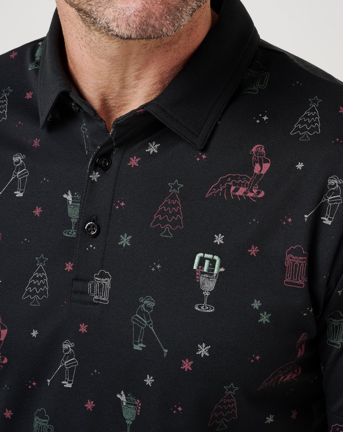 Travis Mathew New | Holiday Magic Polo