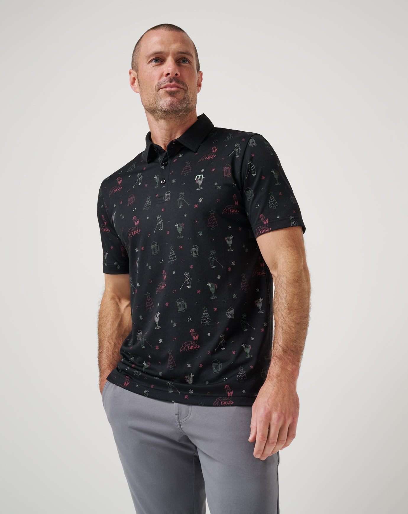 Travis Mathew New | Holiday Magic Polo