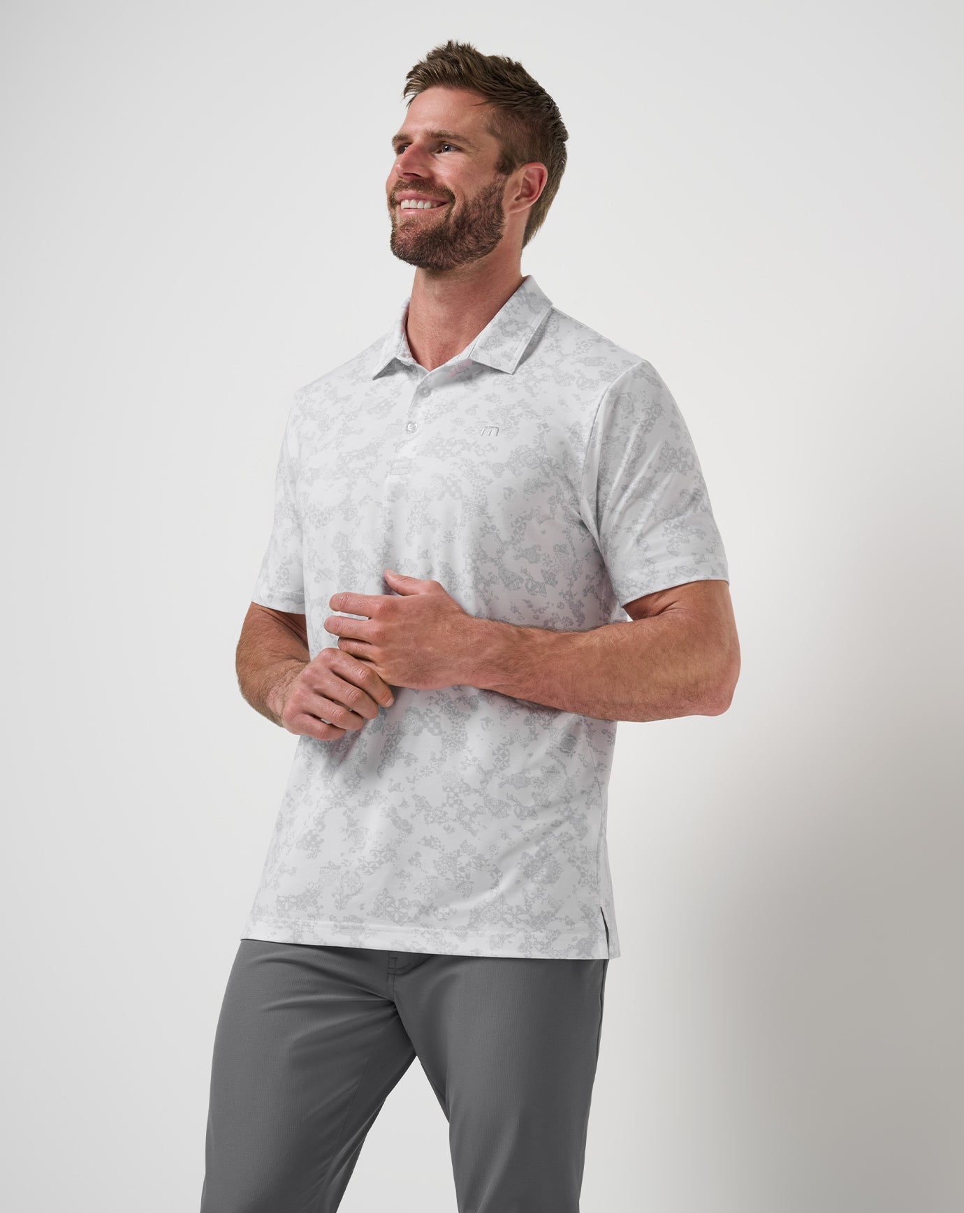 Travis Mathew For sale | Featherweight Steep Wave Polo