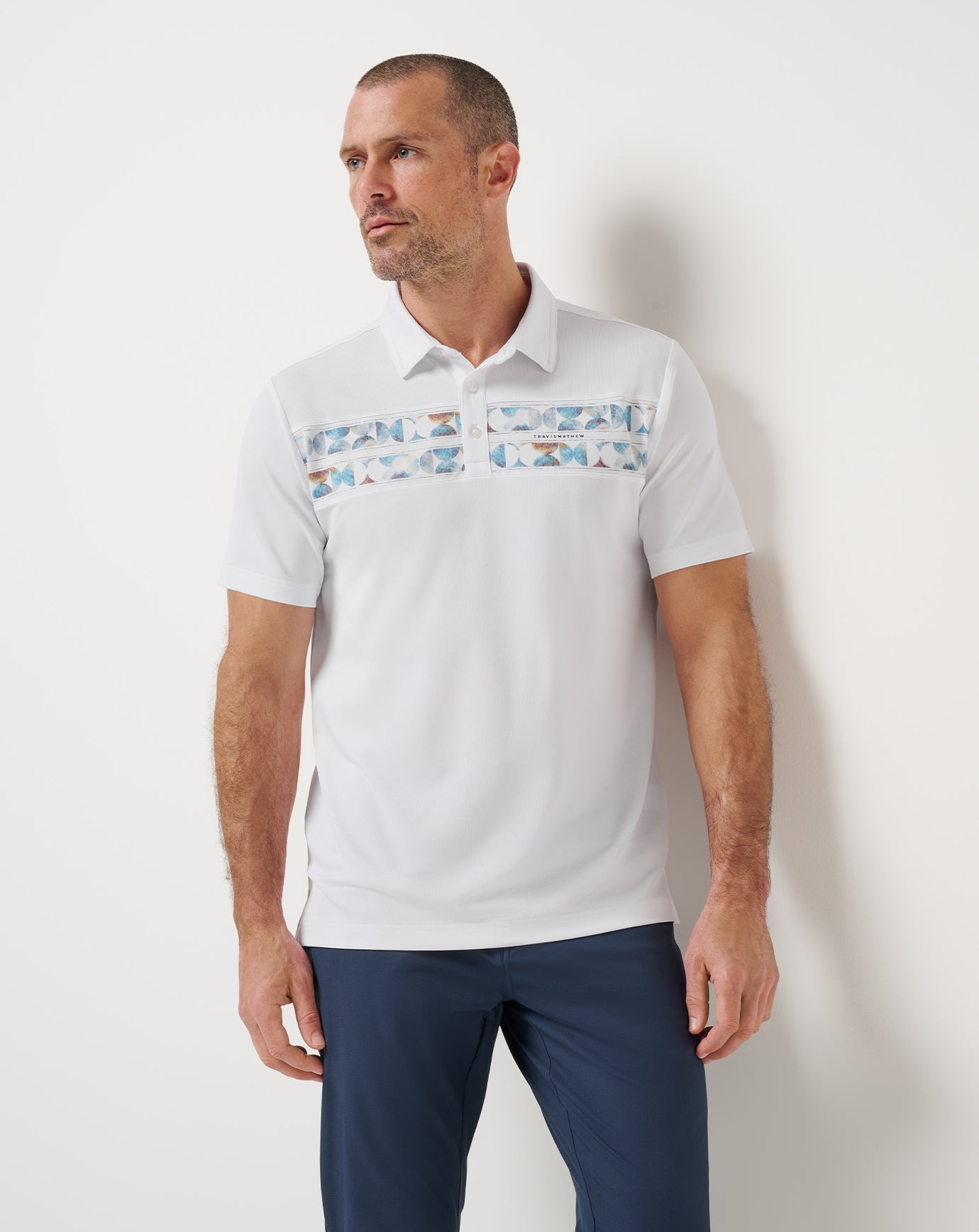 Travis Mathew US | Good Good Chest Stripe Polo