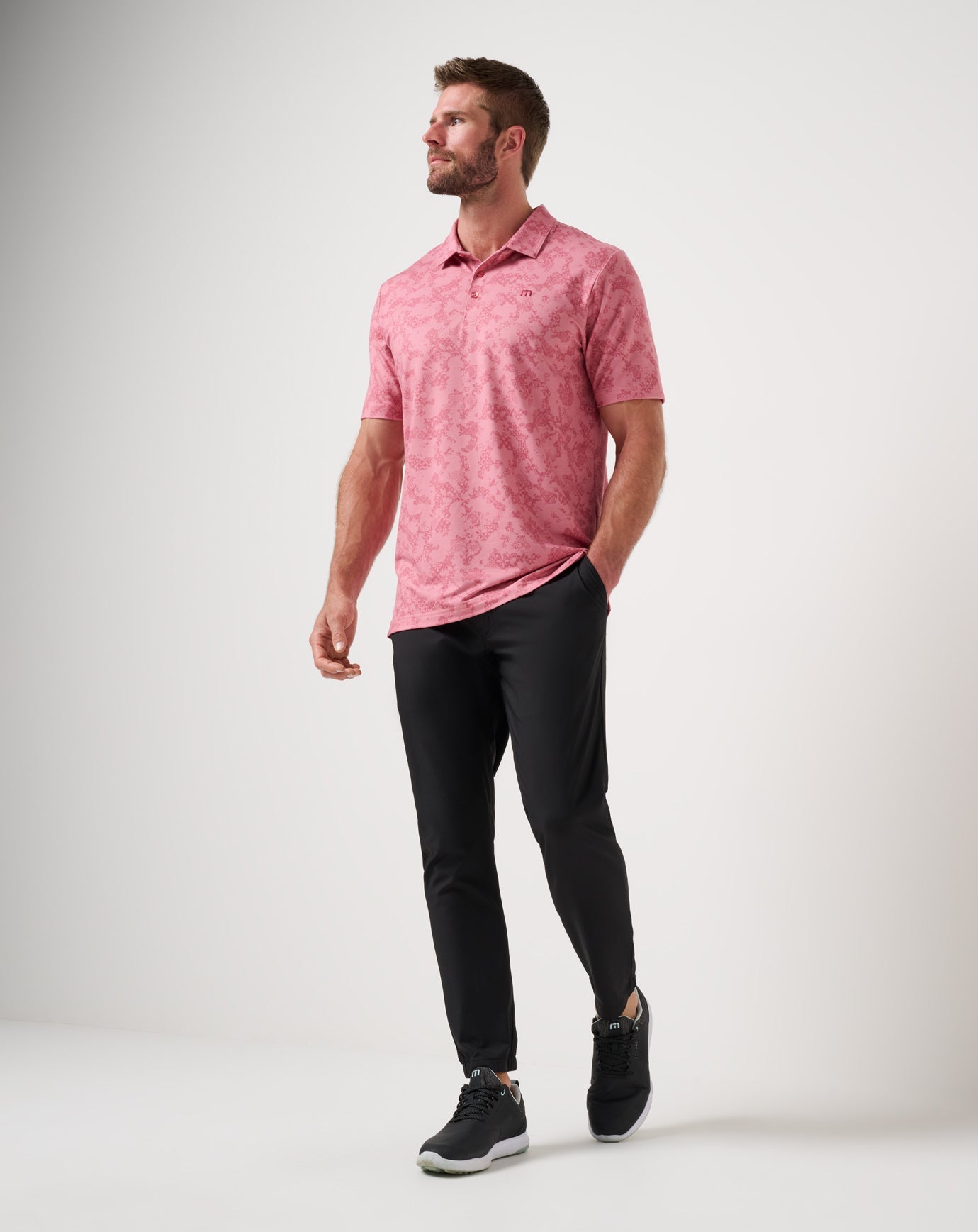 Travis Mathew Hot sale | Featherweight Steep Wave Polo