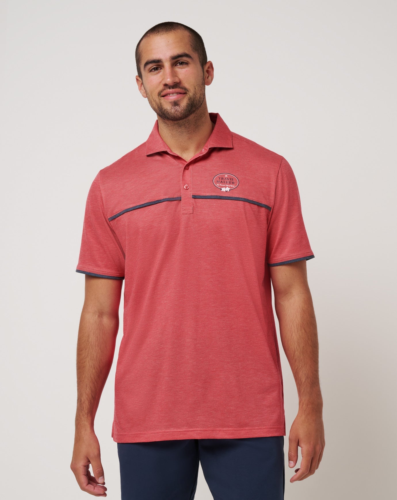 Travis Mathew For sale | Featherweight Our Favorite Time Of Year Polo