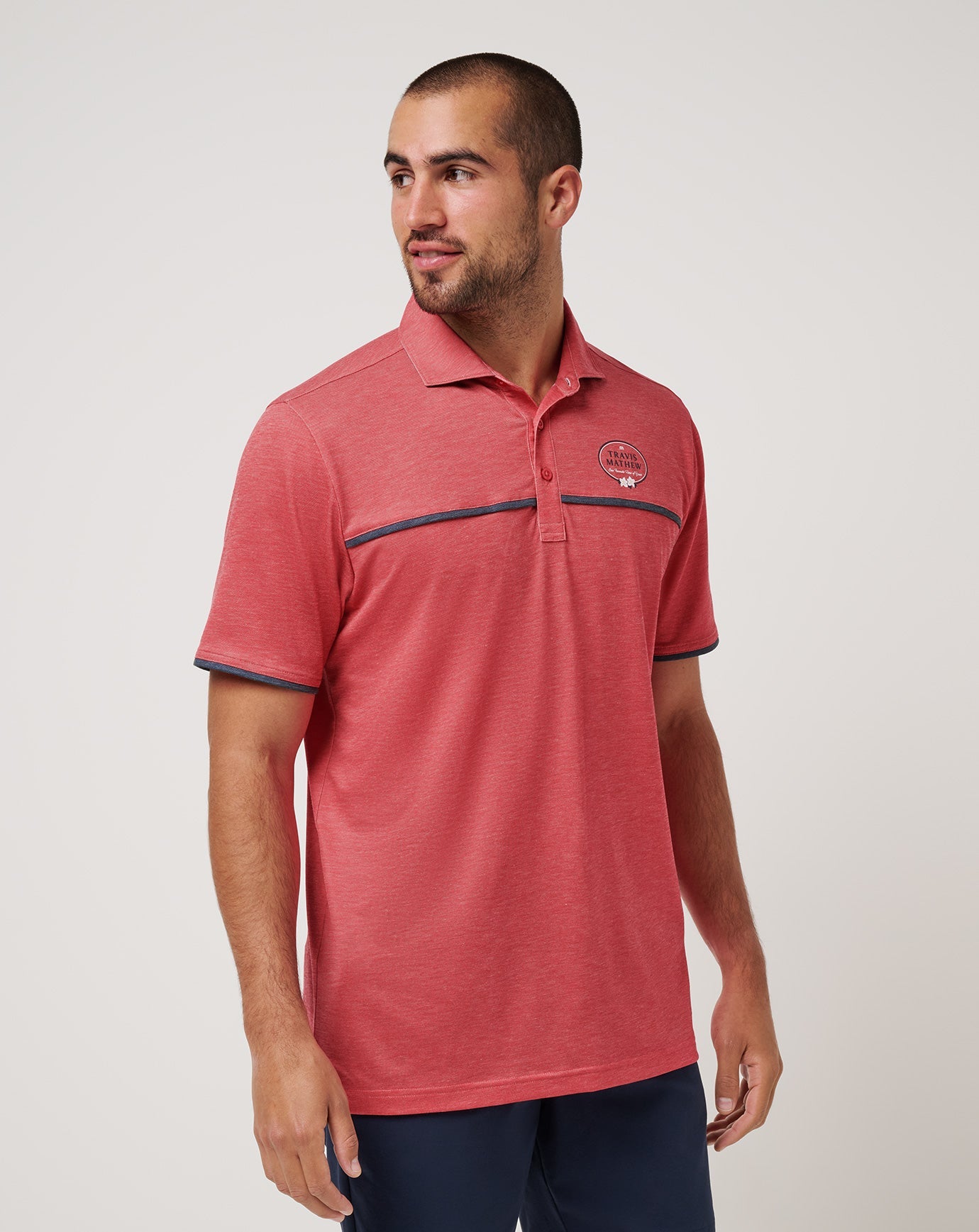 Travis Mathew For sale | Featherweight Our Favorite Time Of Year Polo