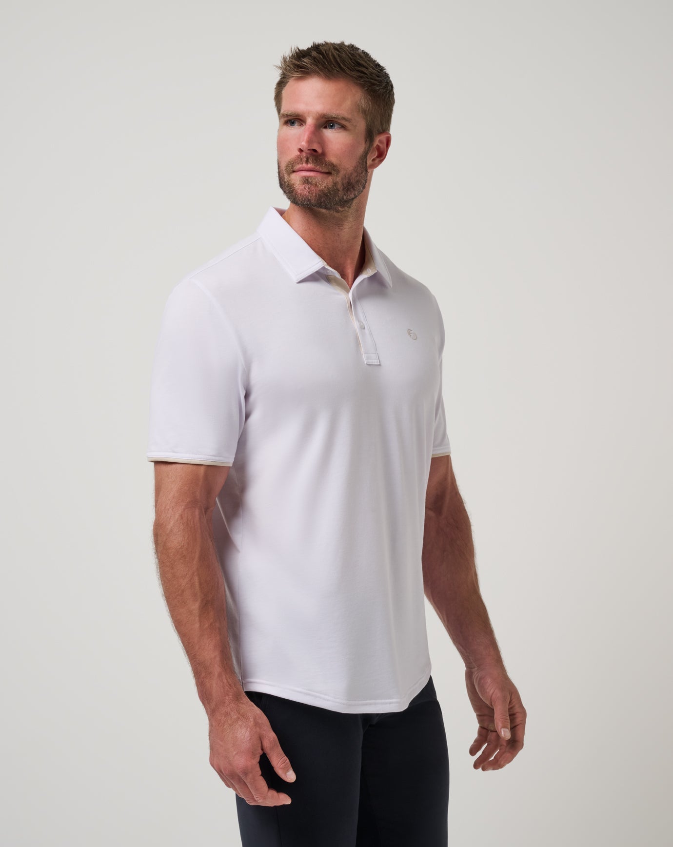 Travis Mathew Online | Featherweight On The Grind Polo