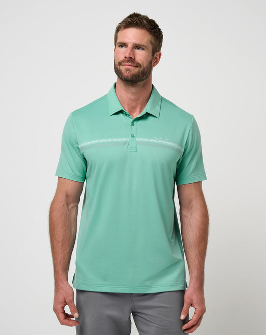 Travis Mathew Sale | Featherweight Chest Stripe Polo