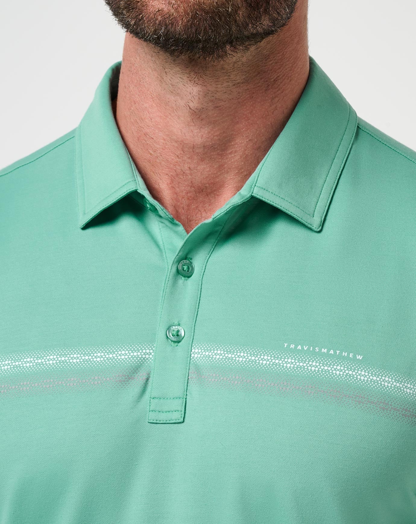 Travis Mathew Sale | Featherweight Chest Stripe Polo